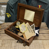 Personalized U.S. Army Walnut Keepsake Box with Medallion Inside Image