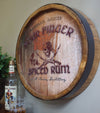 Personalized Pirate Style Barrel End Bar Sign