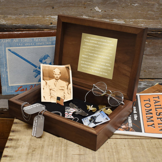 U.S. Air Force Keepsake Box Inside Image