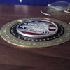 large deluxe eagle scout box closeup medallion image