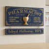 Pharmacist Wood Plank Sign with Optional Personalization