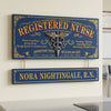 Registered Nurse Wood Sign with Optional Personalization