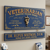 Veterinarian Personalized Wood Sign with Optional Personalization
