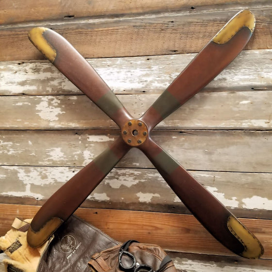 46 Inch Four Blade Wood Airplane Propeller