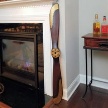  50 Inch 1917 Mahogany and Brass Wood Propeller - Second