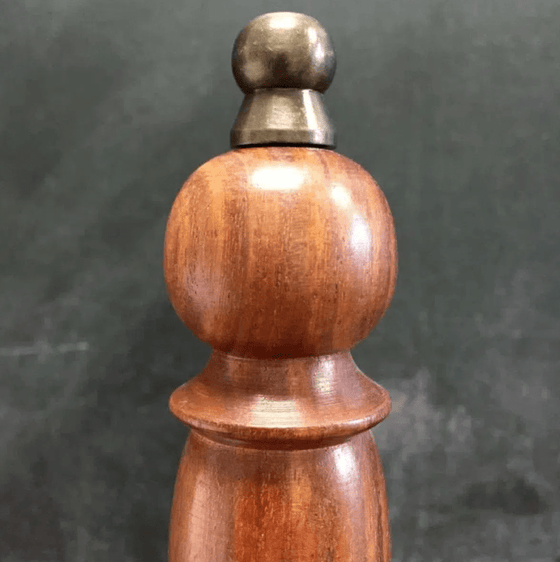 9" Polished Brass Deluxe Bell with Base