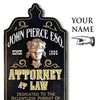 Attorney At Law Personalized Sign