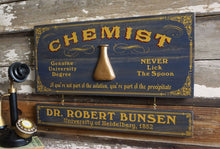  Chemist Wood Sign with Optional Personalization