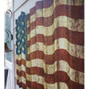 Cut Out Corrugated Metal American Flag Sign