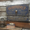 Entrepreneur Wood Sign with Optional Personalization