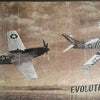 Evolution Of The American Fighter Wood Triptych