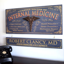  Internal Medicine Wood Sign with Optional Personalization