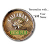 Irish Pub Personalized Barrel End Bar Sign