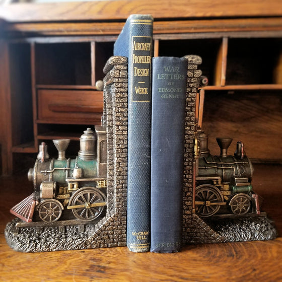Locomotive Tunnel Bookends