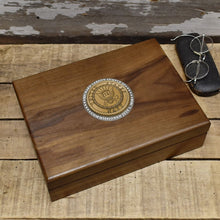  Personalized Brass U.S. Navy Walnut Keepsake Box