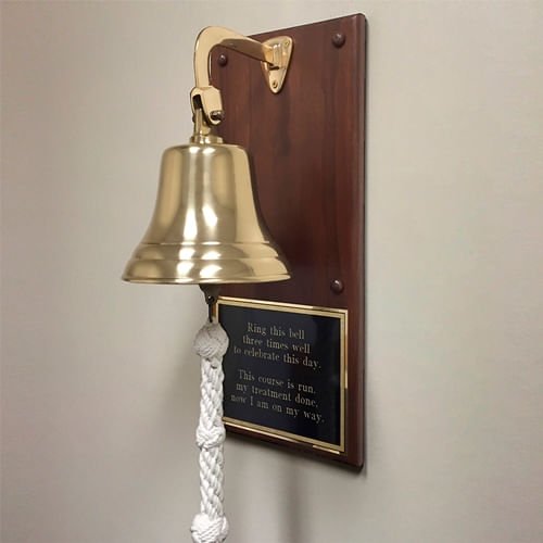 Personalized Commemorative Plaque Bell - Polished
