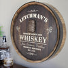 Personalized Whiskey Barrel Sign