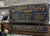 Radiologist Wood Sign with Optional Personalization