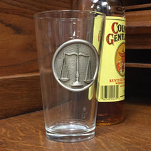  Scales Of Justice Pint Glass