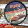 Vintage Boaters Personalized Barrel End Sign