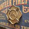 Volunteer Firefighter Wood Sign with Optional Personalization