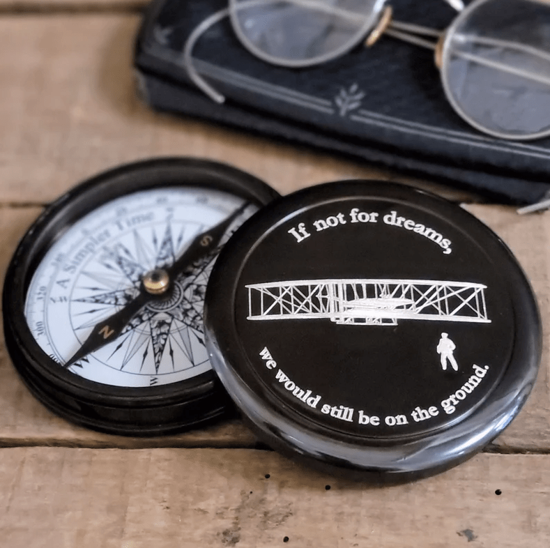 Wright Brothers Compass – A Simpler Time